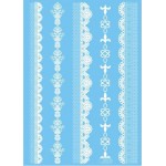 Tatuaje temporare pentru corp HENNA Alb J003